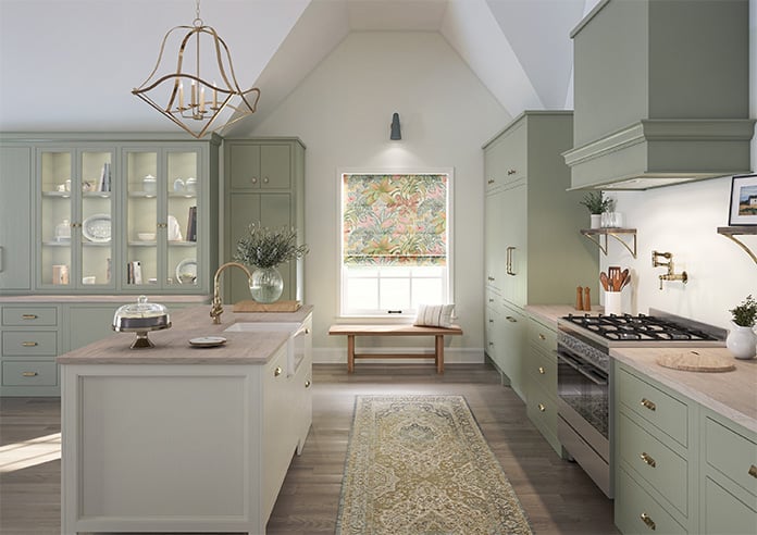 Canopy, Tranquil Oasis - Motorised Roman Blind - Image 8